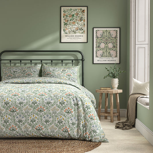 William Morris Celadine Quilt Cover Set