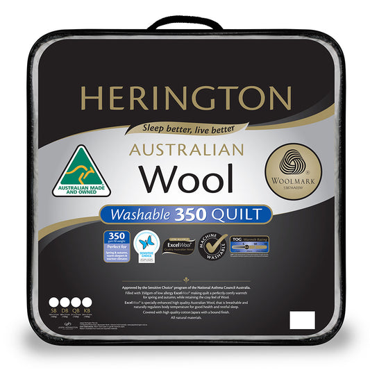 Herington Premium Washable Wool Quilt 350