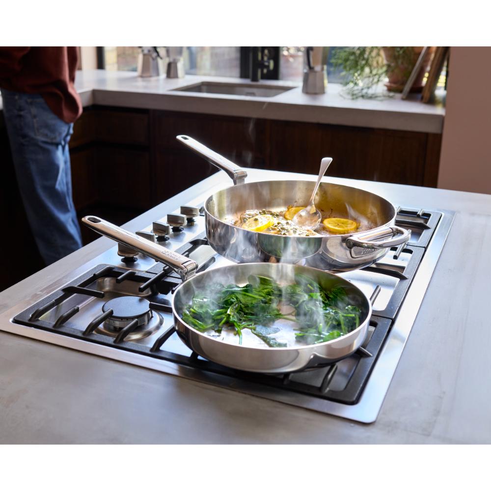 Joseph Joseph Space Steel Stainless Steel Saute Pan with Lid 28cm