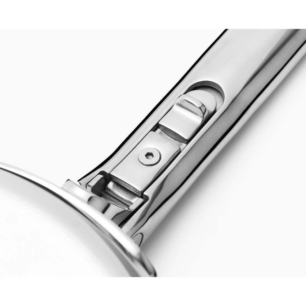 Joseph Joseph Space Steel Stainless Steel Saute Pan with Lid 28cm