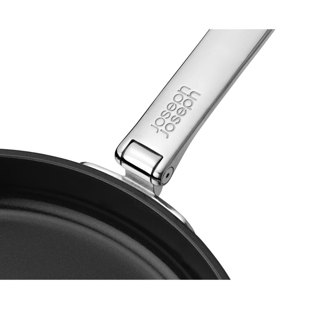 Joseph Joseph Space Steel Non Stick Stainless Steel Frypan 24cm