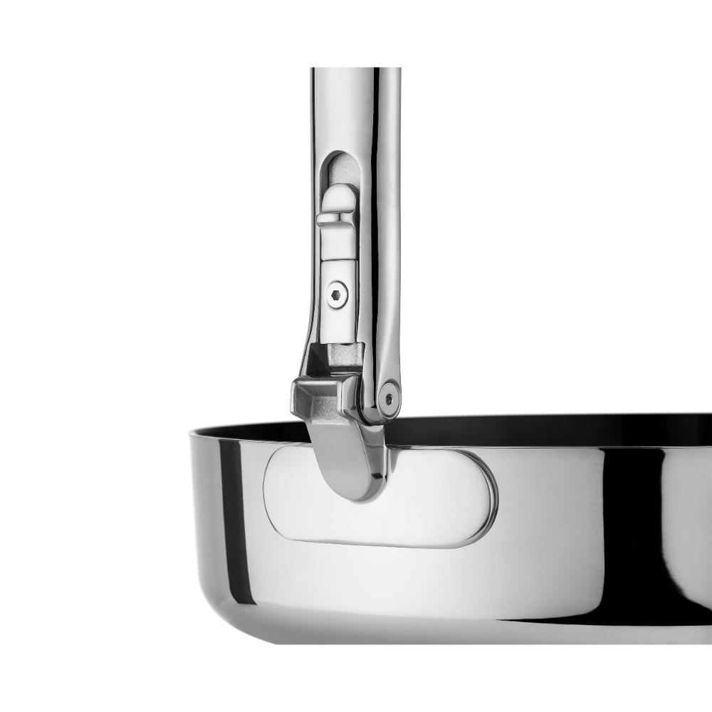 Joseph Joseph Space Steel Non Stick Stainless Steel Frypan 24cm