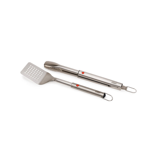Joseph Joseph Grillout 2-Piece BBQ Turner & Tongs Set With Retractable Heads at MyHouse