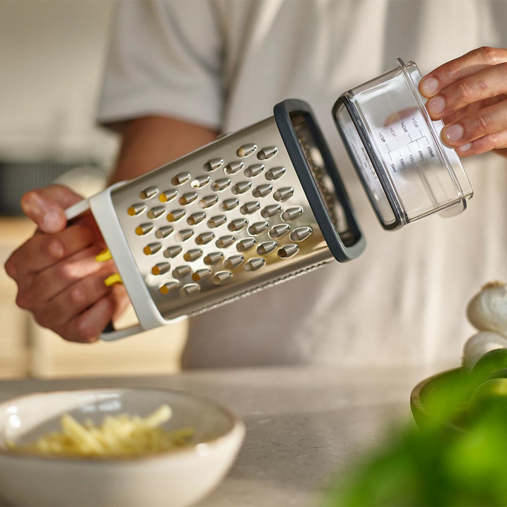 Joseph Joseph Multi-Grip Box Grater with Precision Food Grip