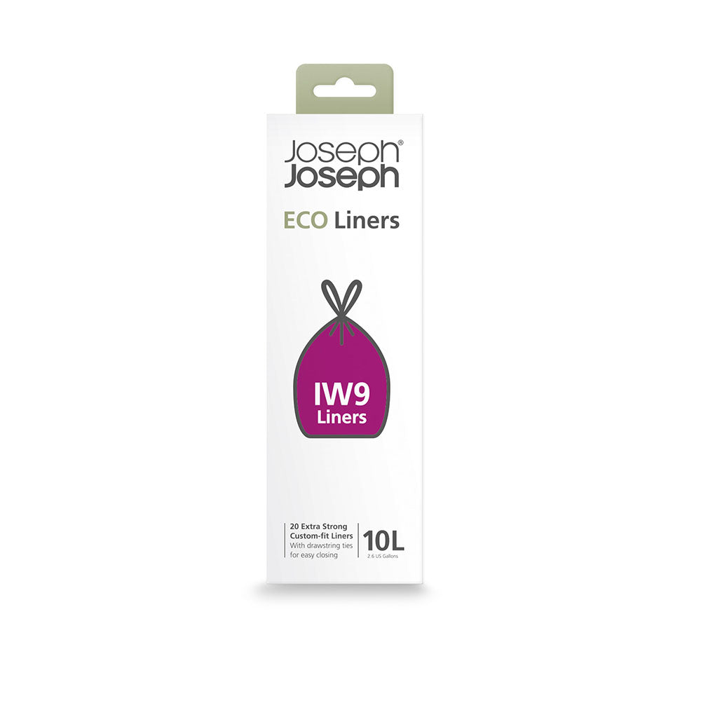 Joseph Joseph IW9 10L Eco Liners Recycled Bin Liners