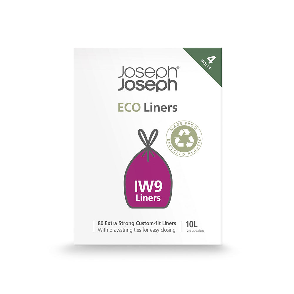 Joseph Joseph IW9 10L Eco Liners Recycled Bin Liners