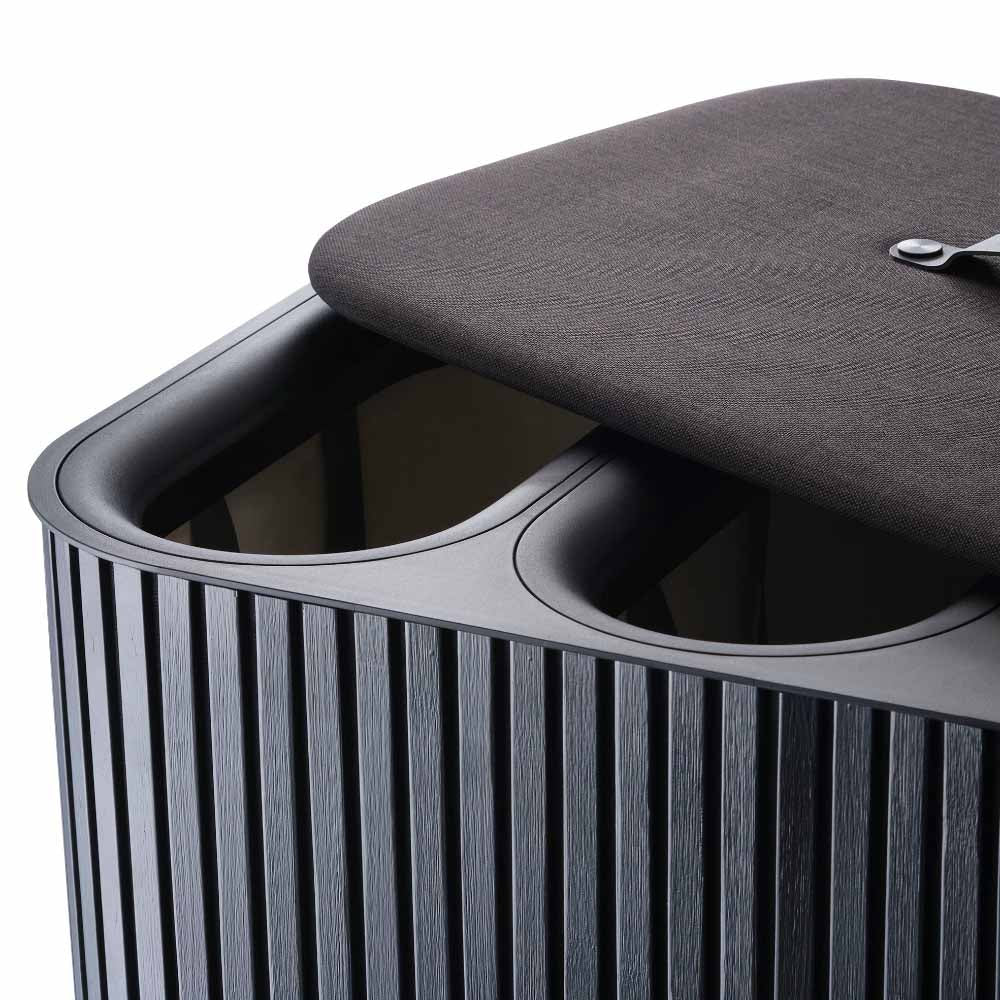 Joseph Joseph Tota Trio Luxe 90L Easy-Empty Bamboo Laundry Basket at MyHouse