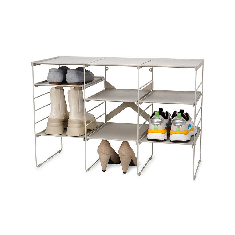 Joseph Joseph Level Plus Adjustable Shoe Rack - Stores 12 Pairs