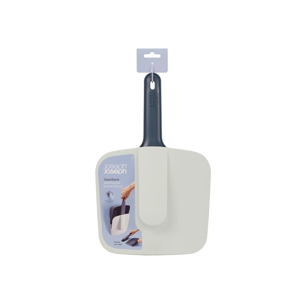 Joseph Joseph CleanStore Wall-mounted Dustpan and Brush