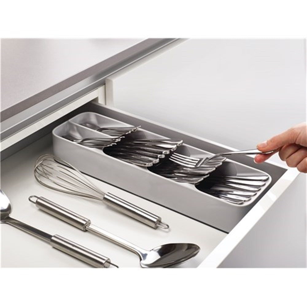 Joseph Joseph DrawerStore Compact Cutlery Organiser Grey