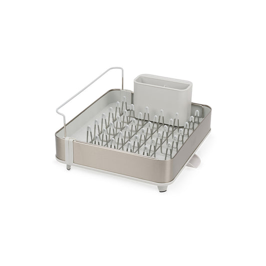 Joseph Joseph Extend Steel Expandable Dish Rack with Draining Spout Stone