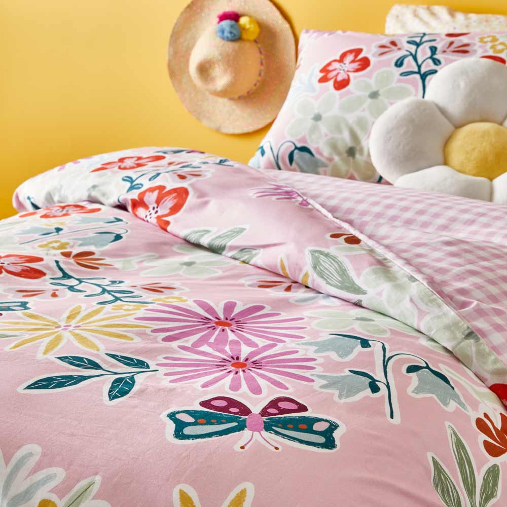 MyHouse Kids Quilt Cover Set Daisy Fields