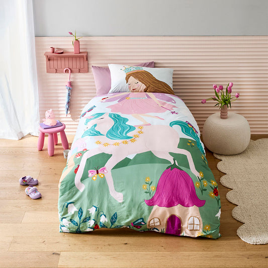 MyHouse Kids Fairy Princess Quilt Cover Set