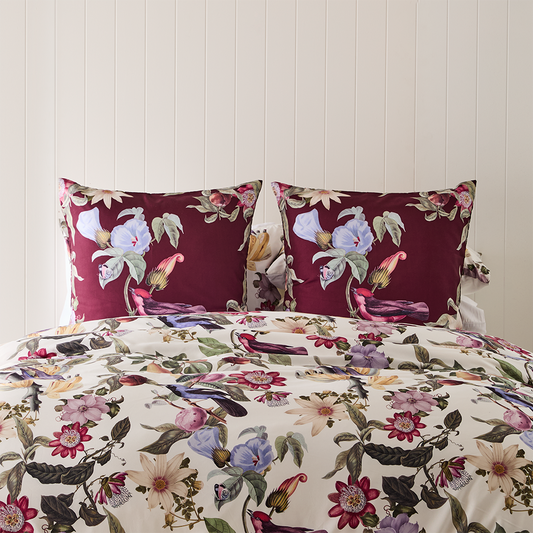 Adorn Living Nadia Set Of 2 European Pillowcases