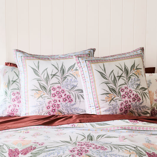Adorn Living Gretta Set Of 2 European Pillowcases