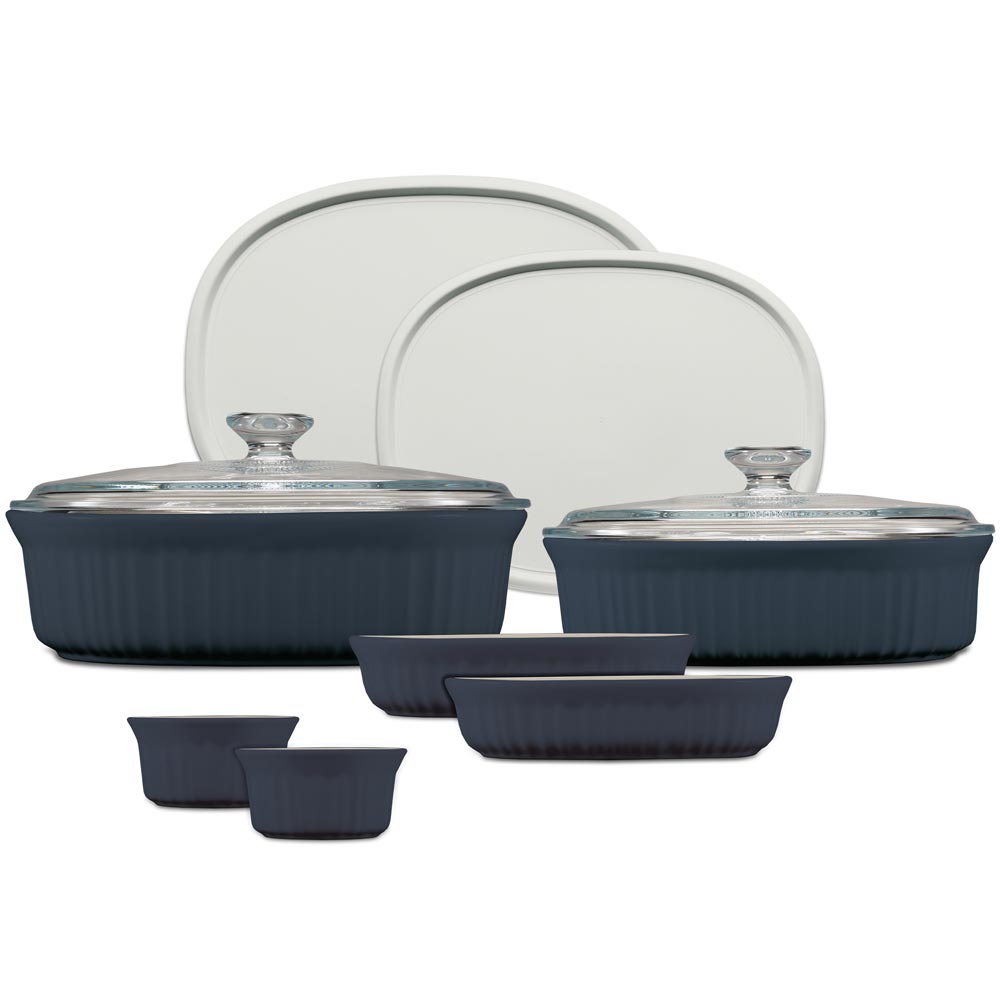 Corningware French Colours 10 Piece Bakeware Set