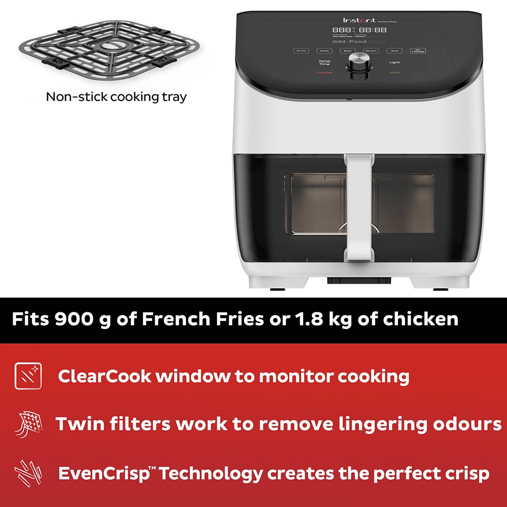 Instant Vortex Plus Air Fryer 5.7L White