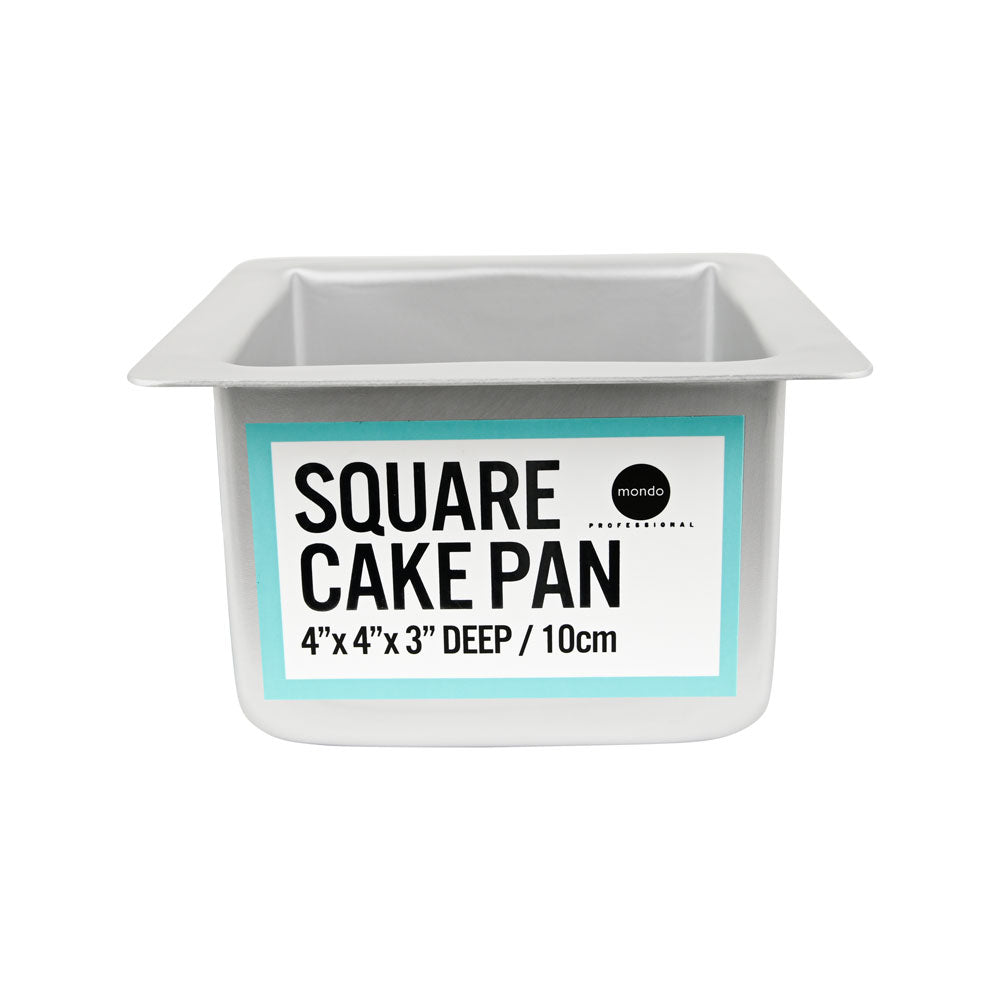 Mondo Pro Square Cake Pan 4"/ 10x7.5cm