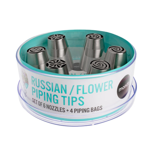 Mondo Russian Piping Tip 10 Piece Set