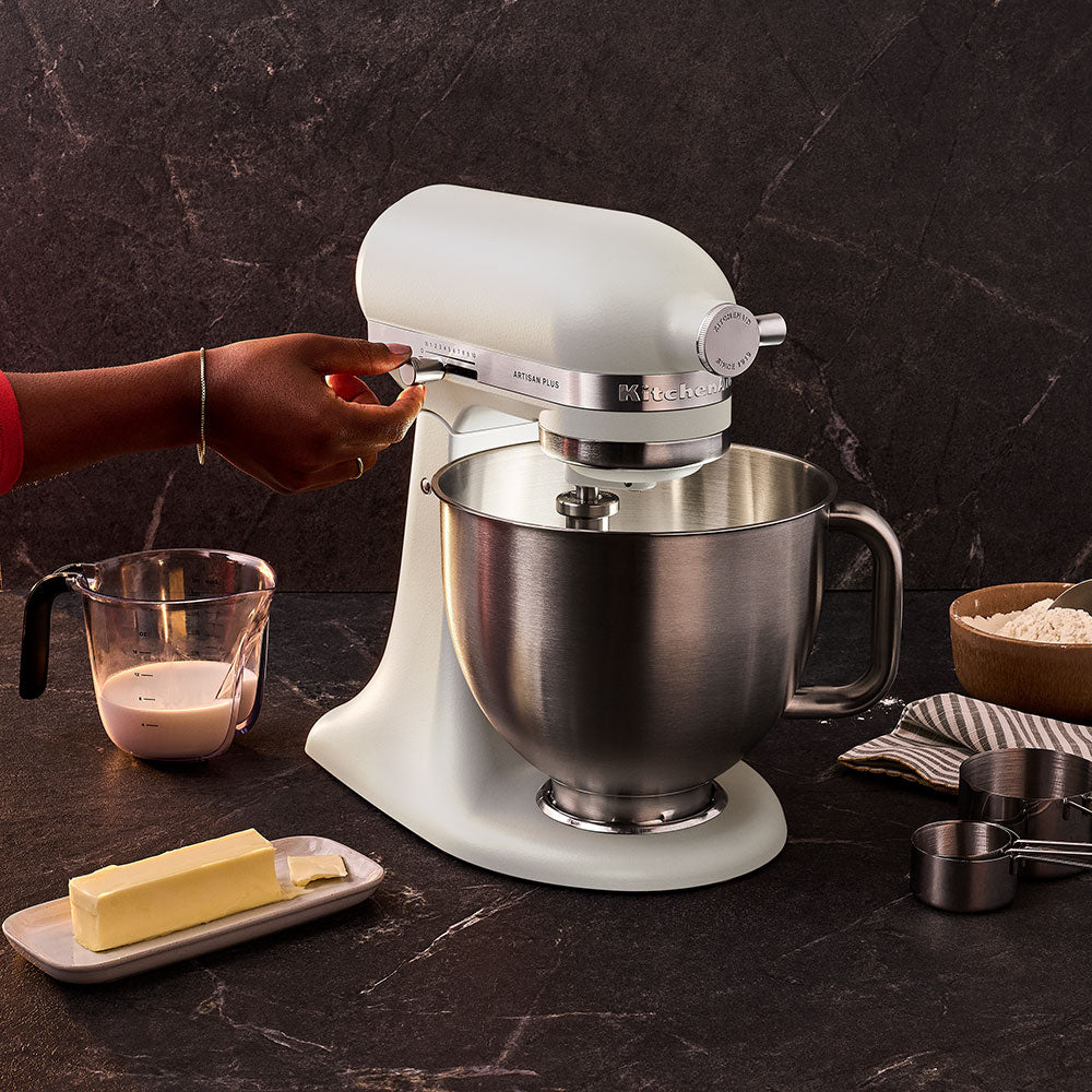 KitchenAid Artisan Plus Tilt-Head Stand Mixer Porcelain White