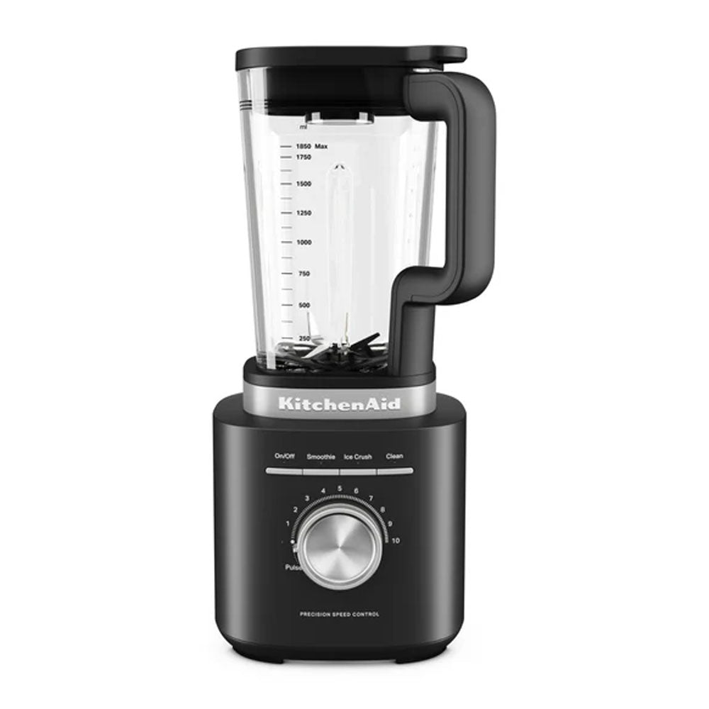 KitchenAid Pure Power Blender with Glass Jar Matte Black