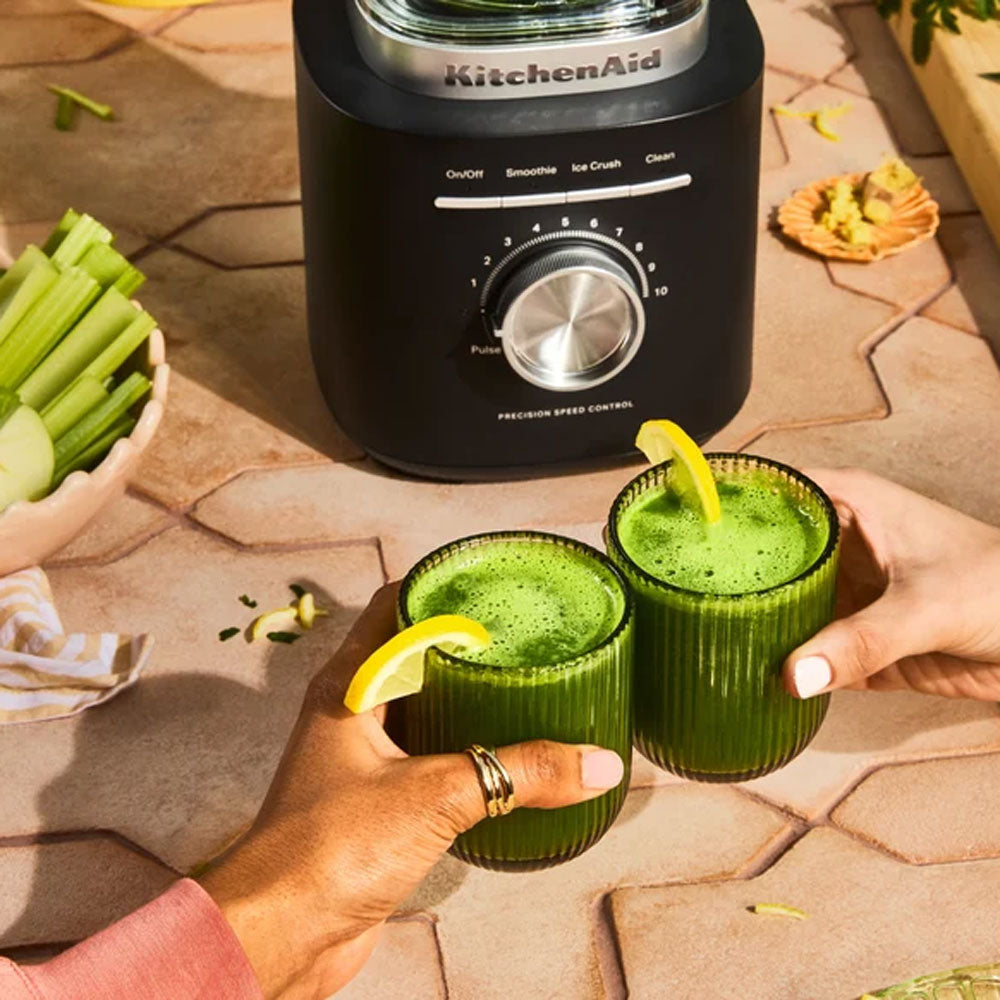 KitchenAid Pure Power Blender with Glass Jar Matte Black