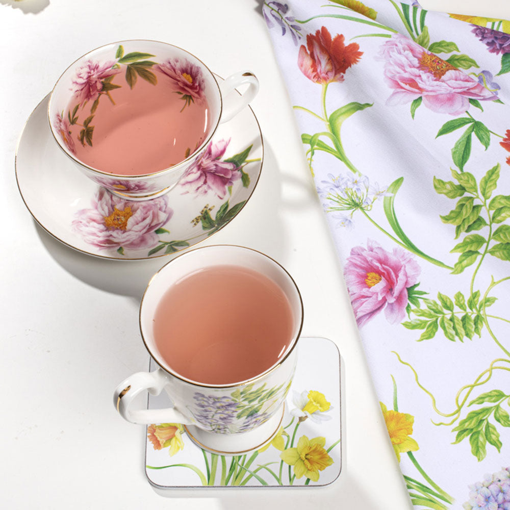 Ashdene Botanical Symphony Cup & Saucer 220ml