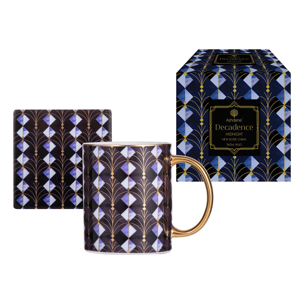 Ashdene Decadence Mug & Coaster Set