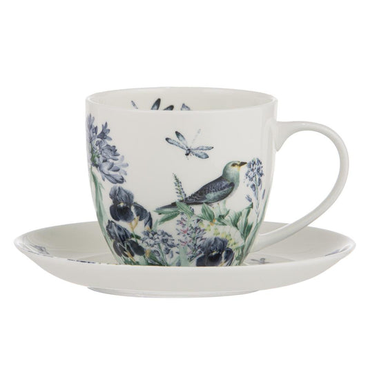 Ashdene Iris Garden Cup & Saucer