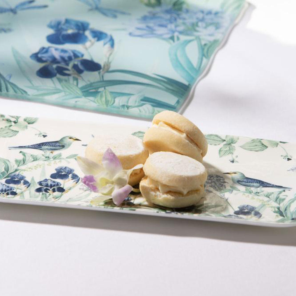 Ashdene Iris Garden Rectangle Platter