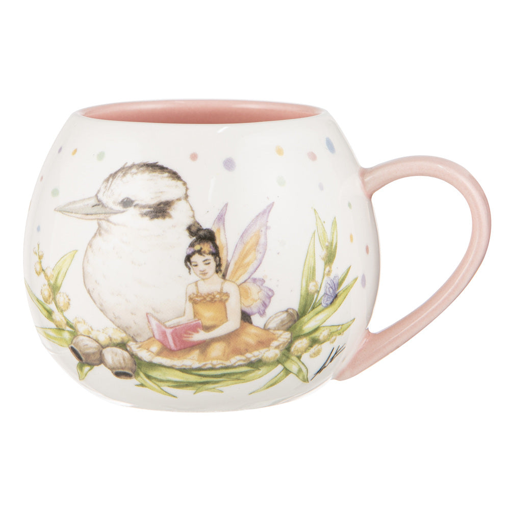 Ashdene Aussie Fairies Kookaburra Mini Hug Mug