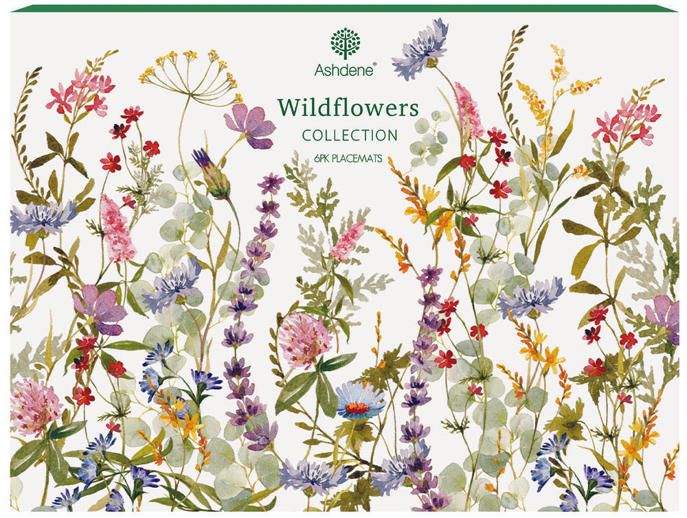 Ashdene Wildflowers Set of 6 Placemats