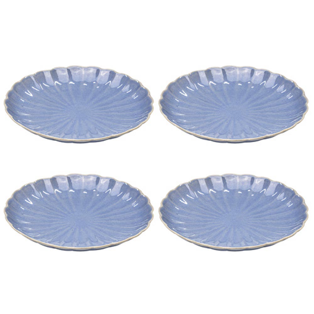 Ladelle Marguerite 4 Piece Dinner Plate Set