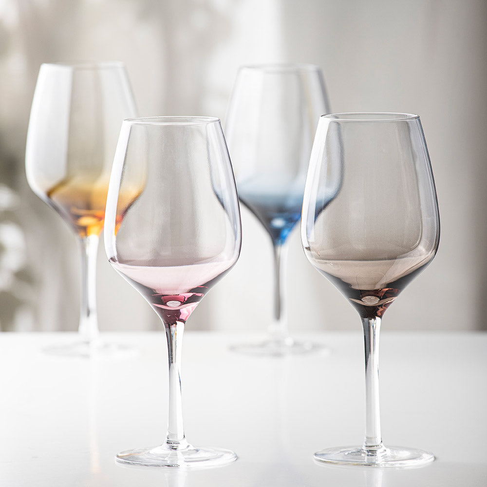 Ladelle Prism Set of 4 Wine Glasses