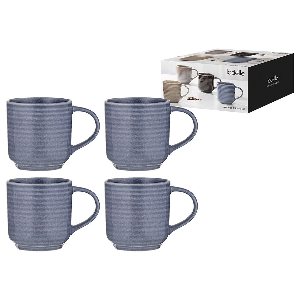 Ladelle Melange Set of 4 Mugs