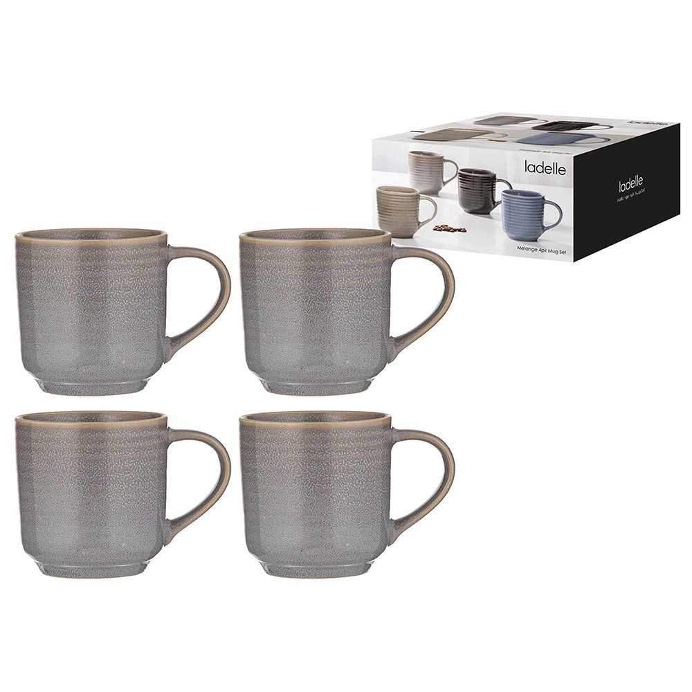 Ladelle Melange Set of 4 Mugs