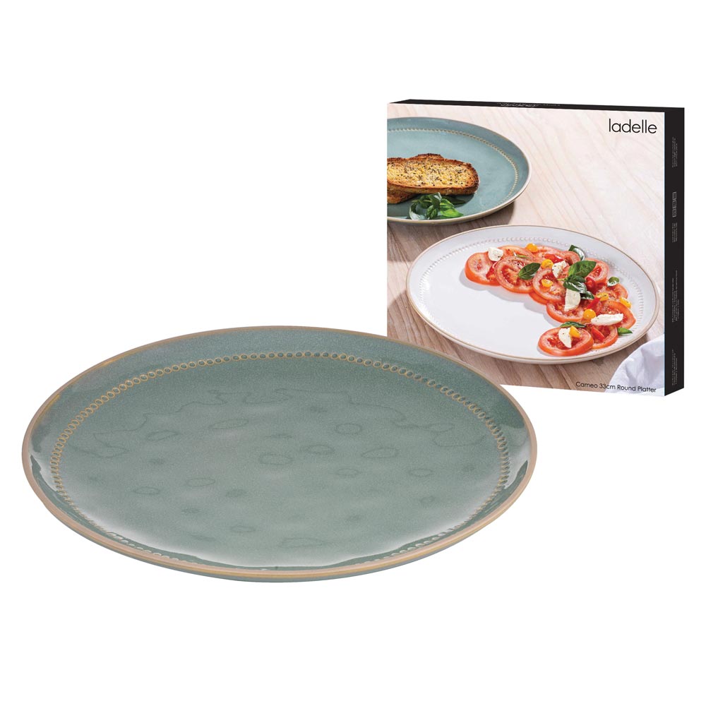 Ladelle Cameo Round Platter 33cm