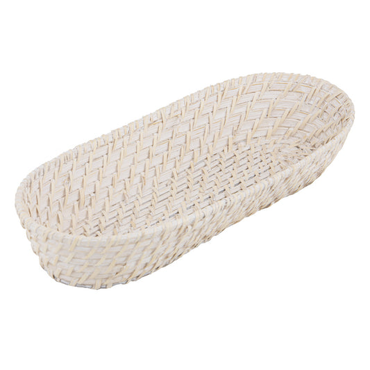 Ladelle Whitehaven Woven Bread Basket