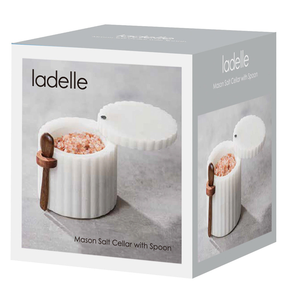 Ladelle Mason Salt Cellar with Spoon