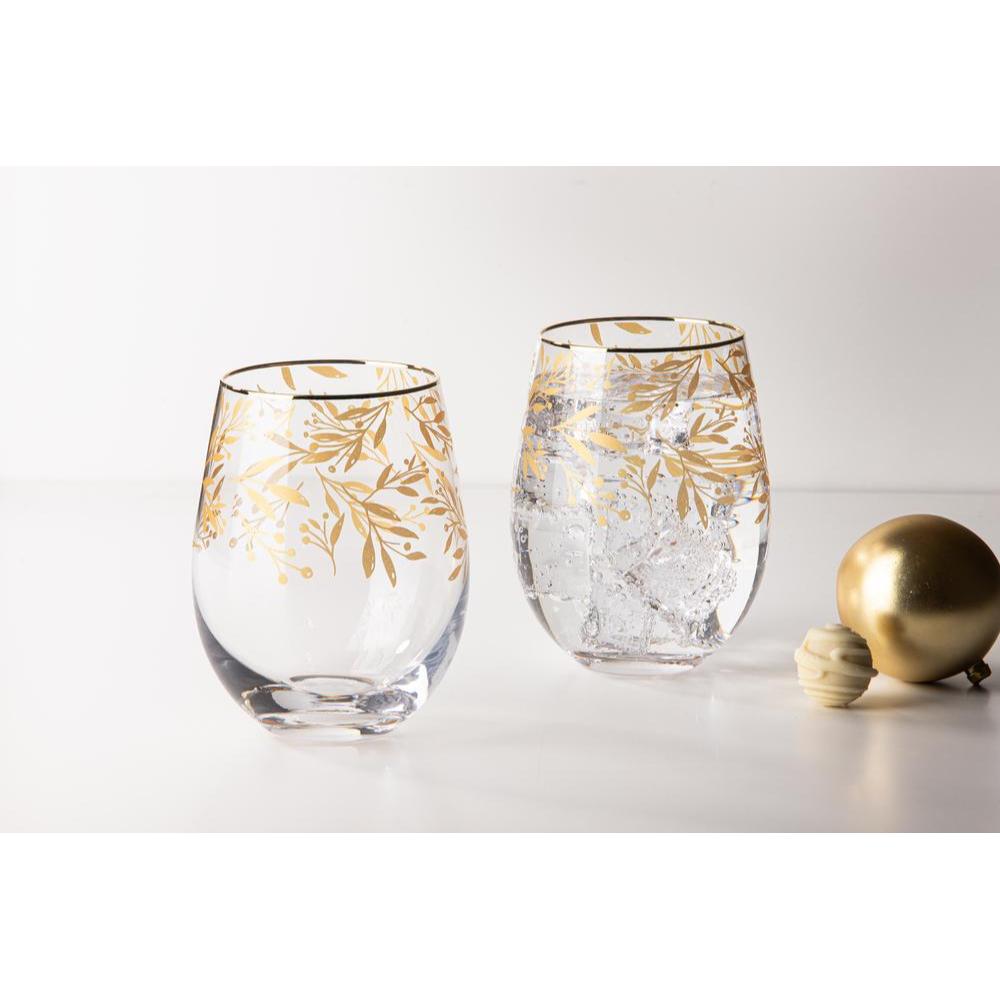 Ladelle Comet Set of 2 Glass Tumblers