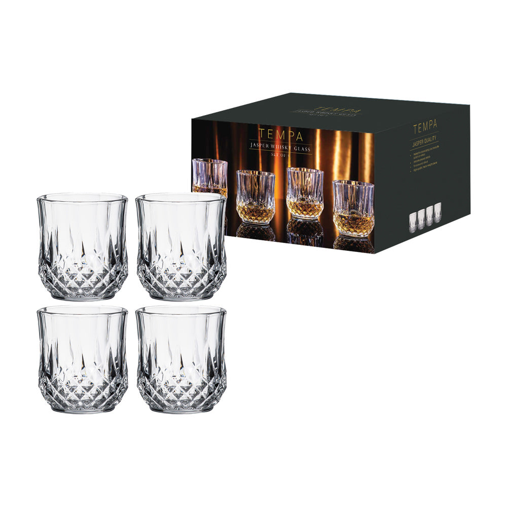 Tempa Jasper Set of 4 Whisky Glasses