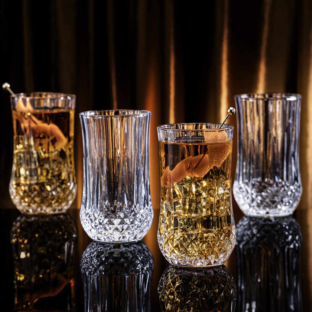 Tempa Jasper Set of 4 Highball Tumblers