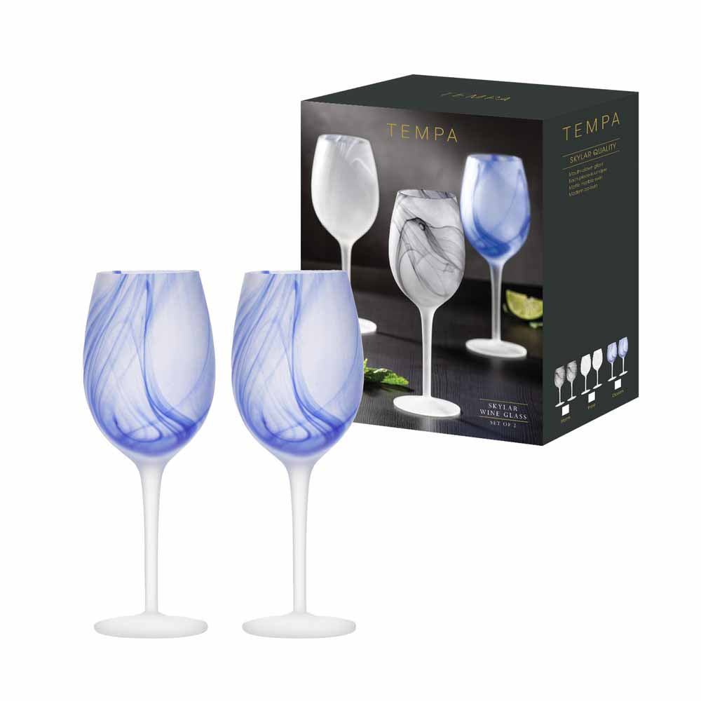 Tempa Skylar Set of 2 Wine Glasses