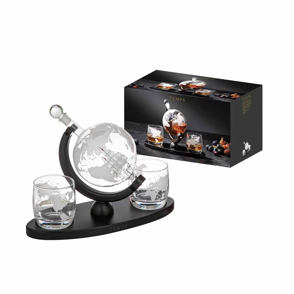 Tempa Preston Globe Whisky Set