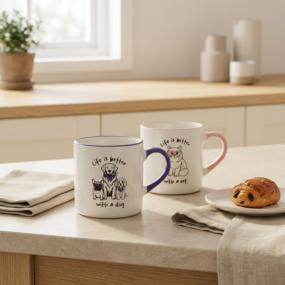 Splosh Loved By My Life Is Better With A Dog Mug