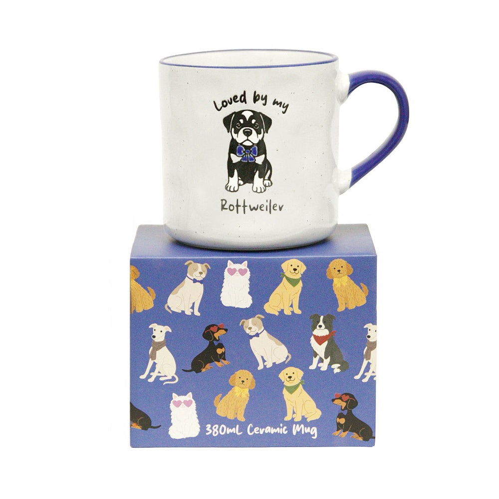 Splosh Loved By My Rottweiler Mug