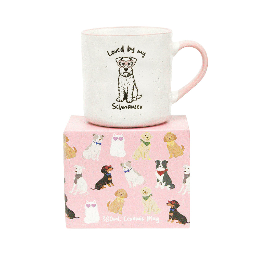 Splosh Loved By My Schnauzer Mug