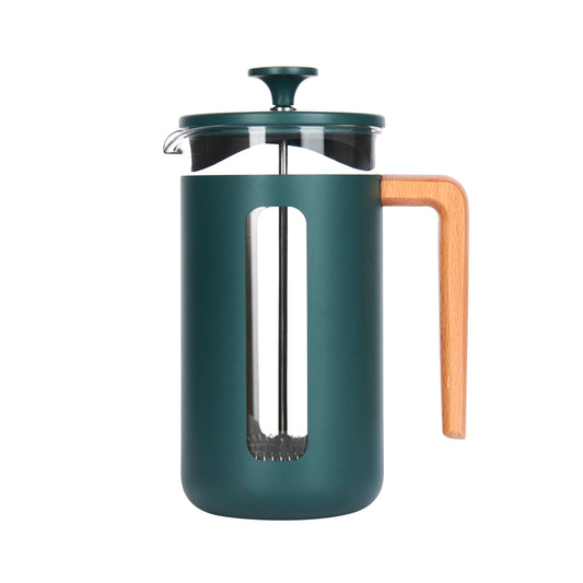 La cafetiere Pisa Eight Cup Stainless Steel Cafetiere