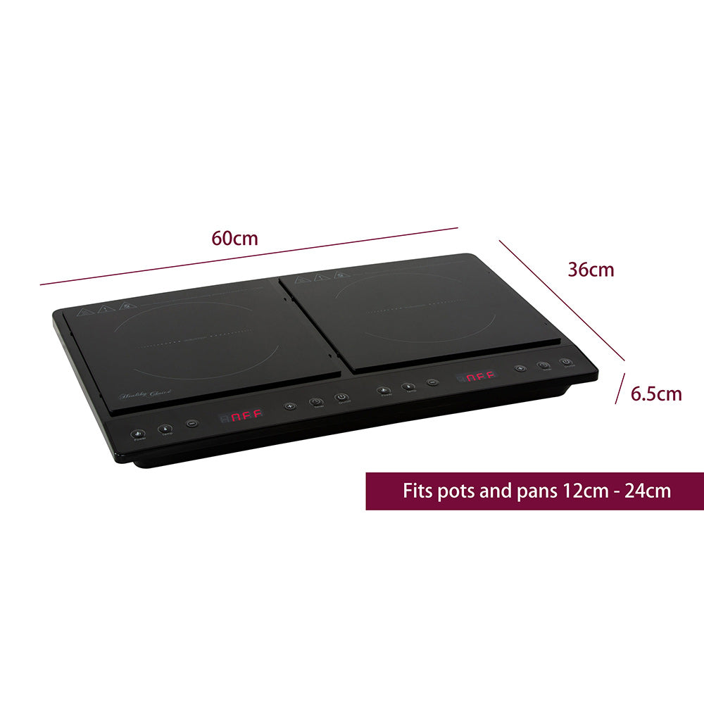 Healthy Choice Double Induction Cooker