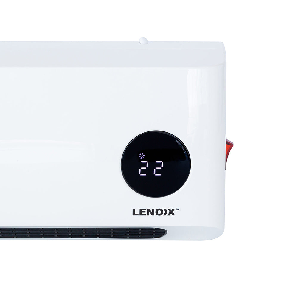 Lenoxx Wall-Mounted Heater & Fan